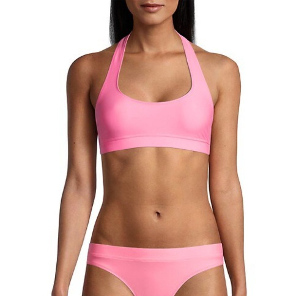 Solid & Striped The Reagan Tie Halter Bikini Top